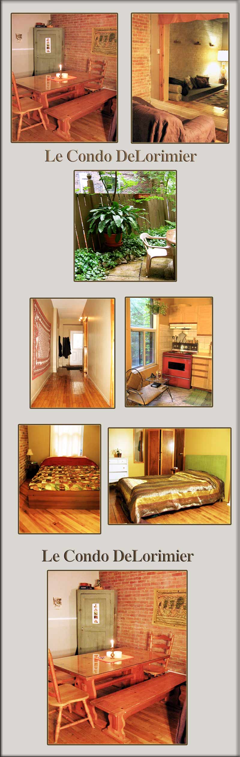 apartment furnished Montreal - large photos