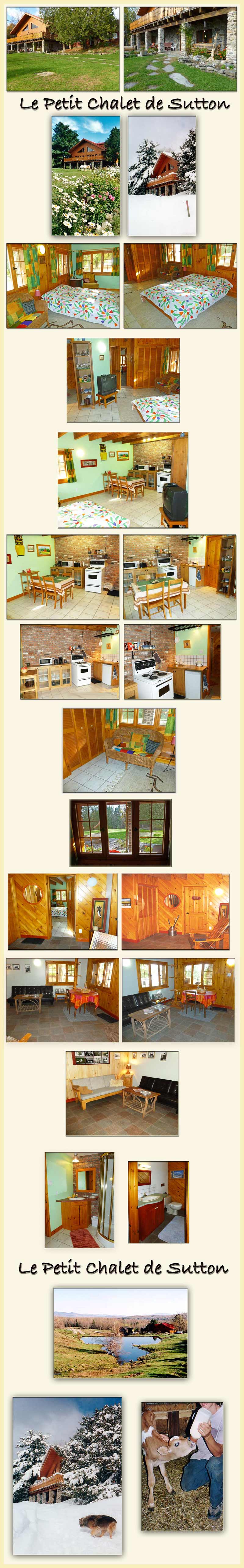 cottage Quebec, Mont Sutton Quebec, private lake, near ski hills