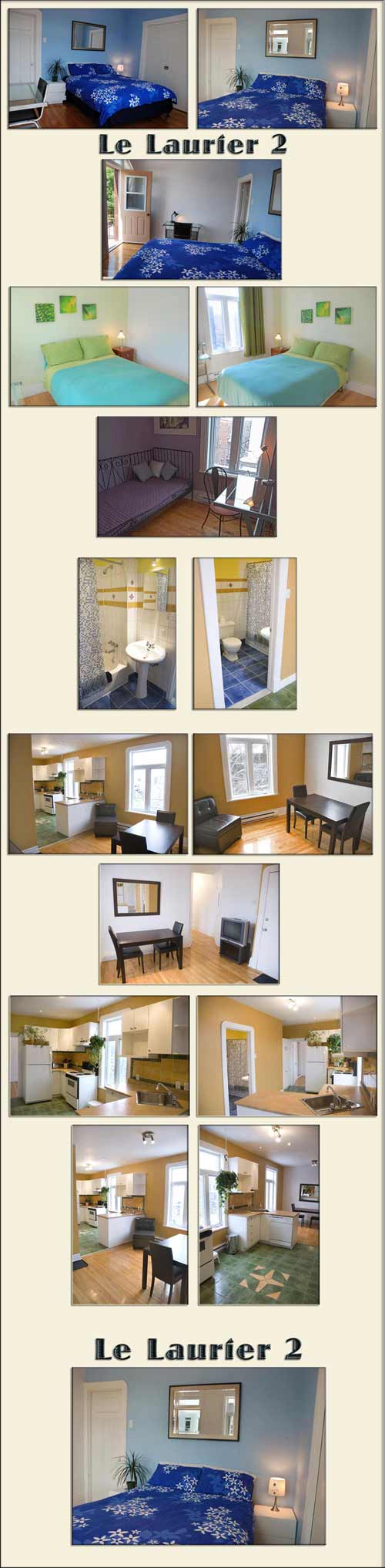 Plateau hotel apartments Montreal