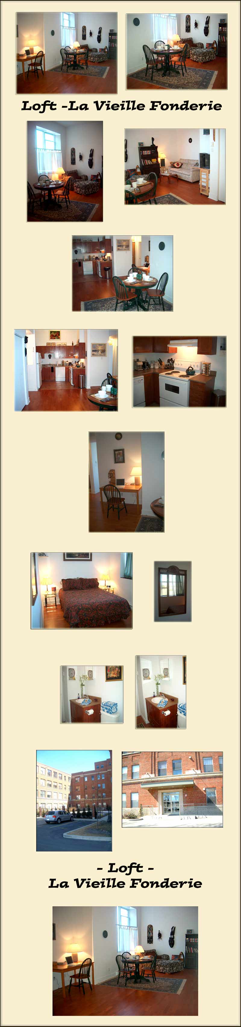 Montreal vacation rental - Lachine loft condo - 1 brm - large photos