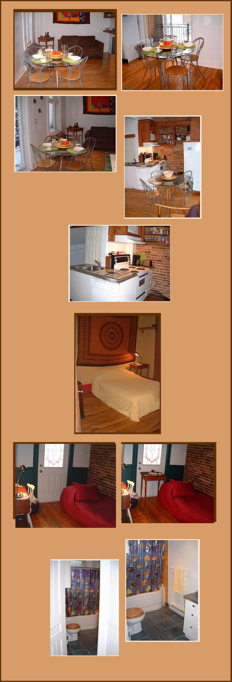 Montreal Vacation Rental plus Executive Rentals - Attractive, Well-Located.
