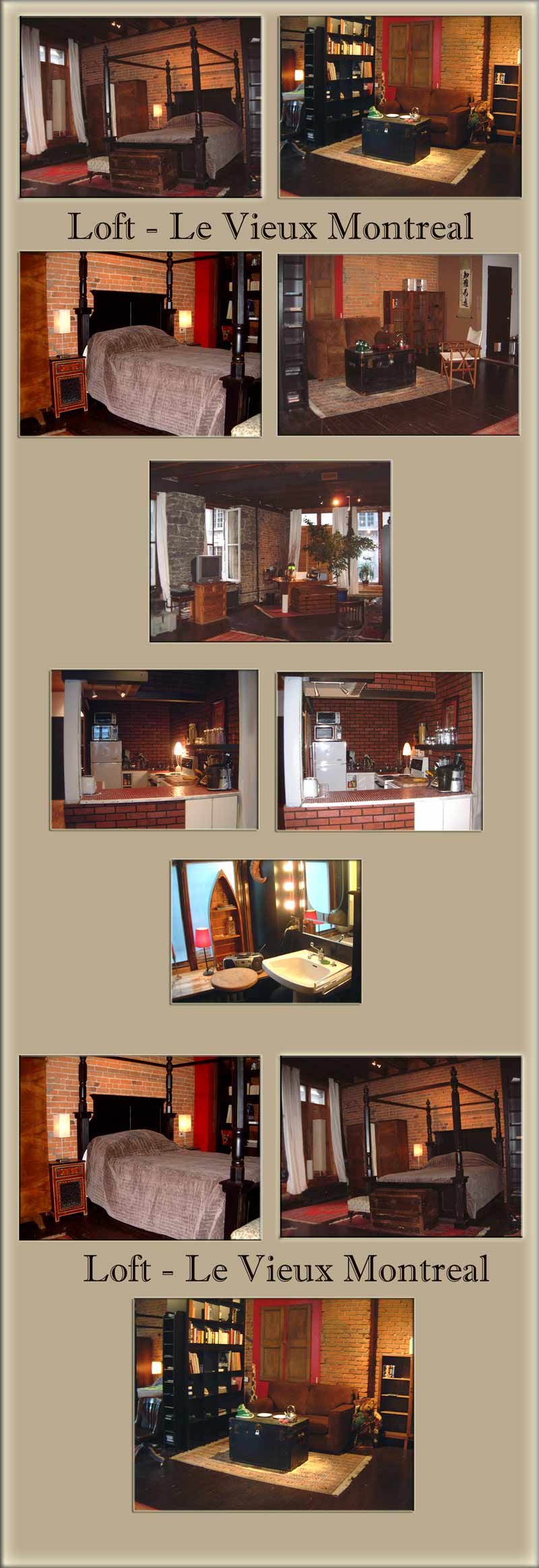 Vacation in Old Montreal in this Fabulous Loft in Olf Montreal - Great Old Montreal Vacation Rentals