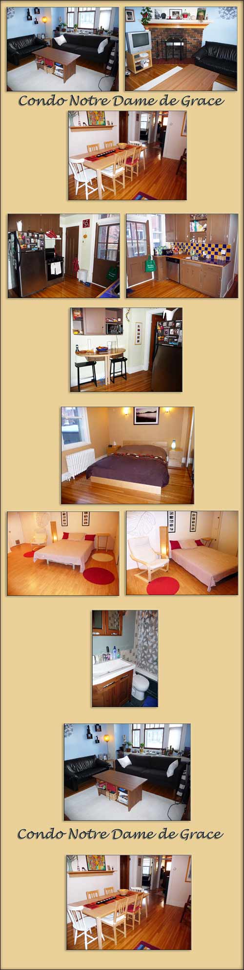 Montreal accommodations, NDG vacation homes and vacation rentals