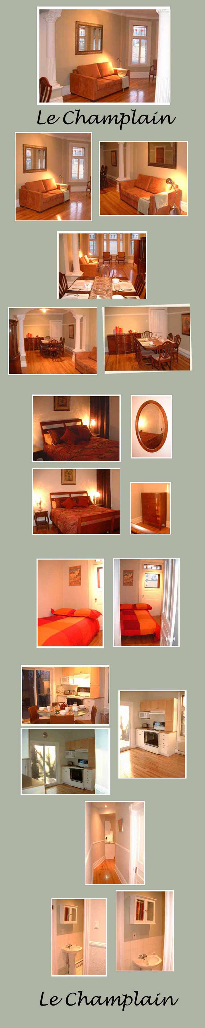 appartement condo court terme Quartier Latin - grandes photos