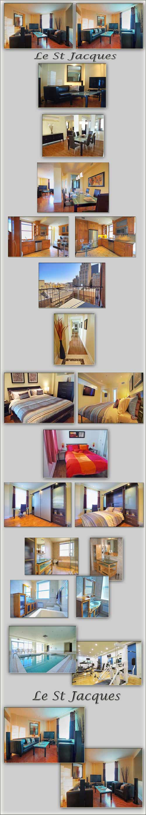 Vueux Montreal - Old Montreal luxury rental, 3 bedrooms