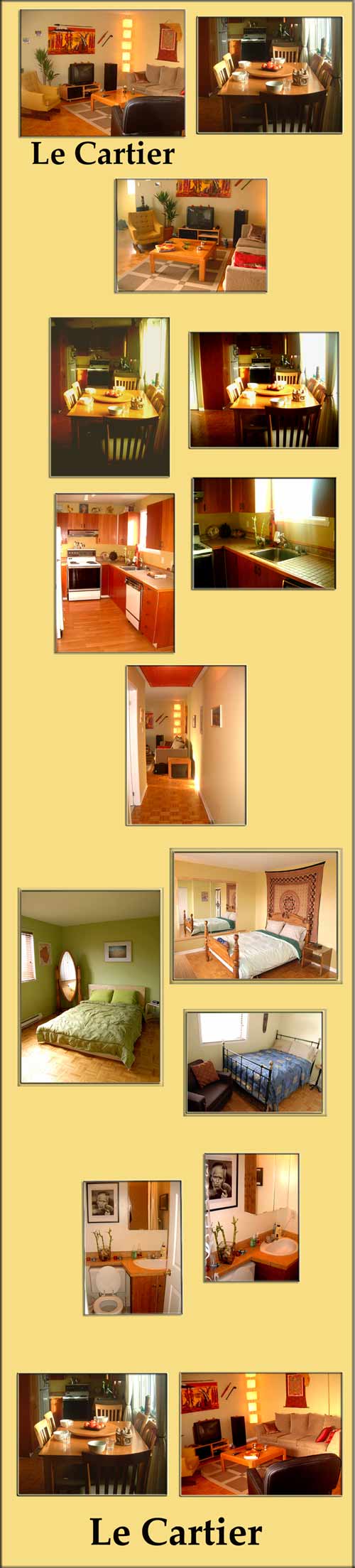 Montreal location vacances, Plateau Mont-Royal, 3 ch, condo 