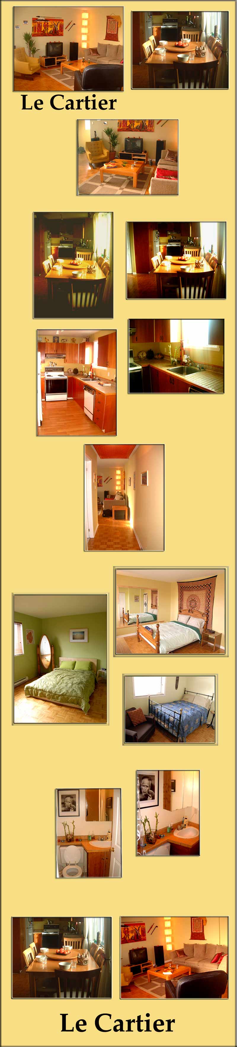 Montreal location vacances, Plateau Mont-Royal, 3 ch, condo