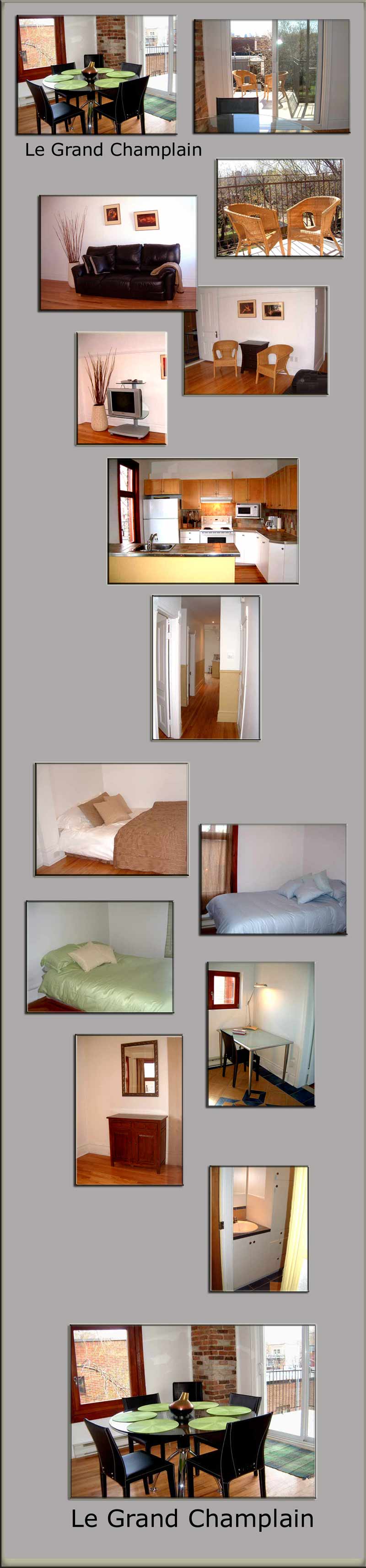Montreal Vacation Rental plus Executive Rentals - Sleek 4-brm Quartier Latin condo apartment. Large Photos