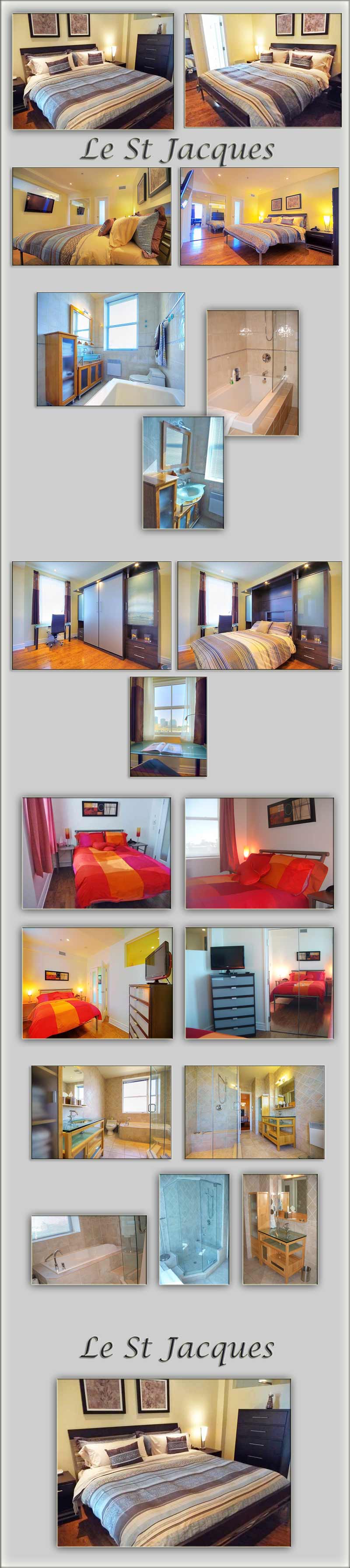 Superb Montreal Short Term Apartment - e bedrooms, one with en suite bathroom