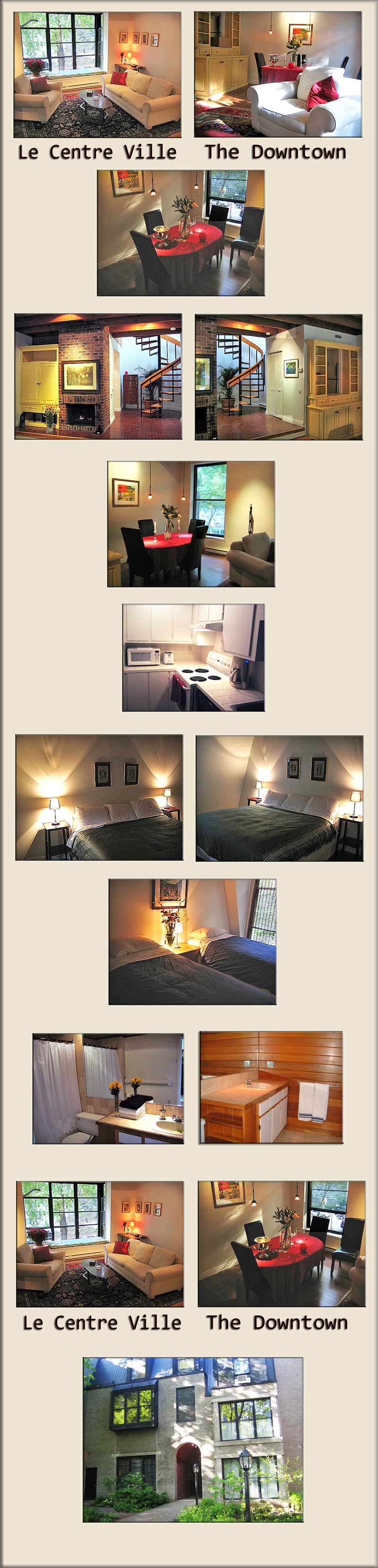 Montreal short term rentals, Montreal executive rentals, Montreal furnished apartments - large photos
