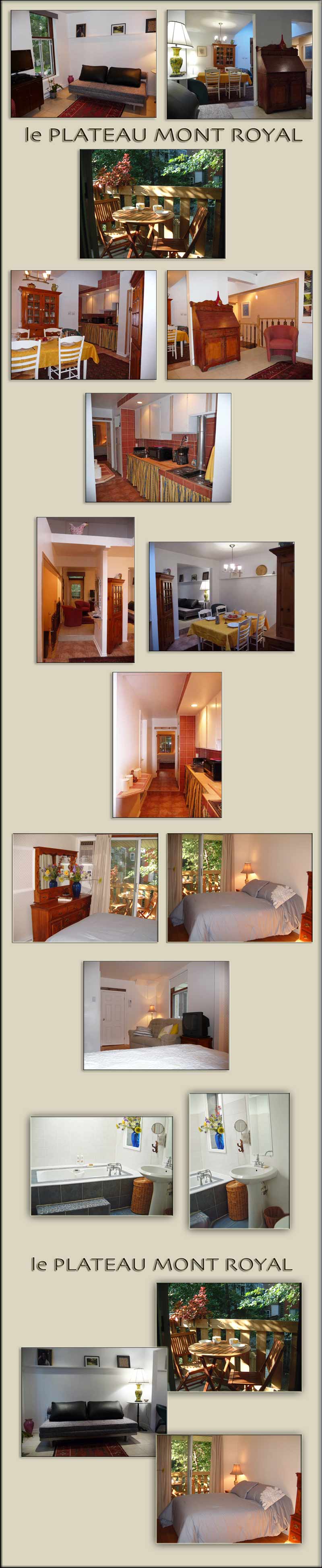 Montreal weekly short term rental - large photos