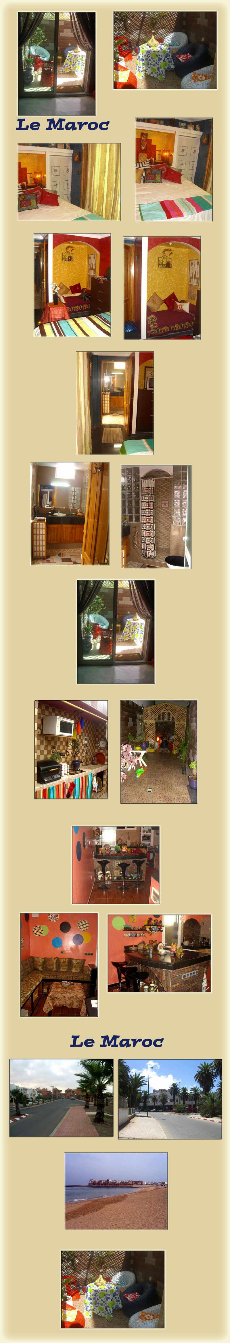 room morocco, lodging in Morocco, Morocco self catering, studio near beach