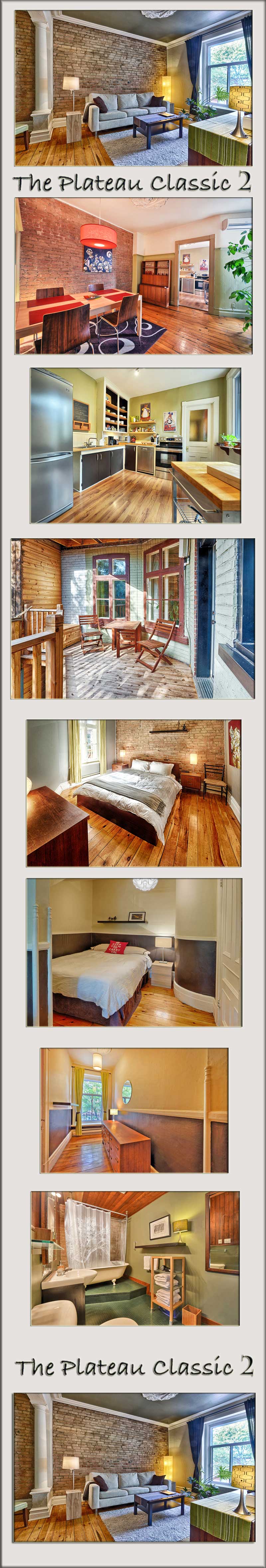 Short term accommodations Plateau, Plateau vacation rentals