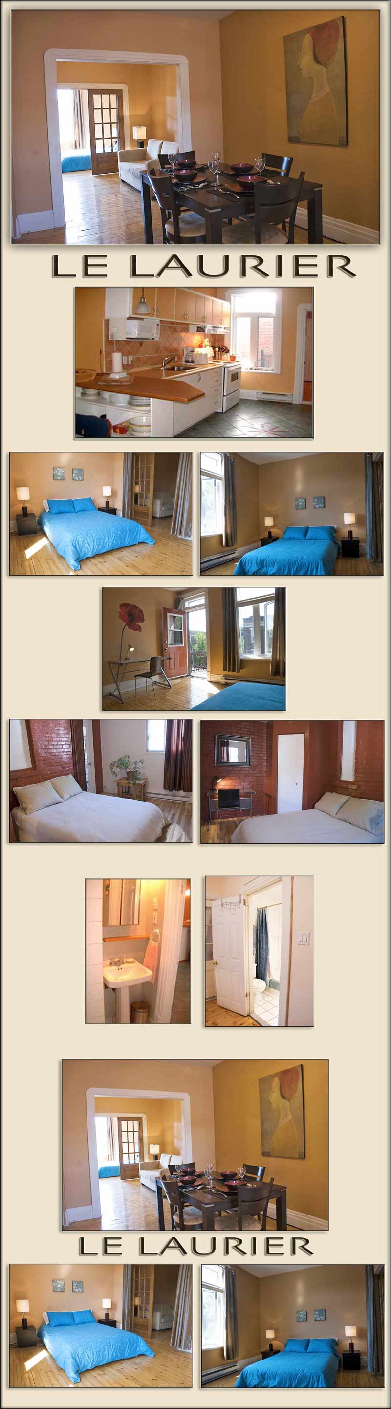 short term rental Montreal - large photos