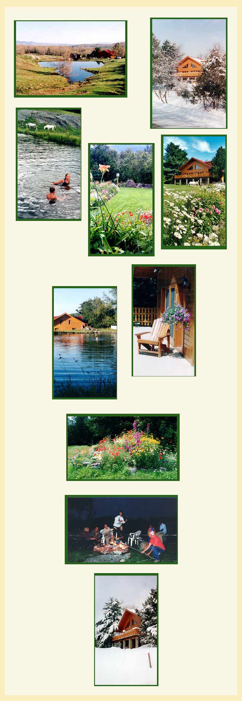 Eastern Townships chalet studio, private lake, near Sutton ski - nature, small lake, hobby farm