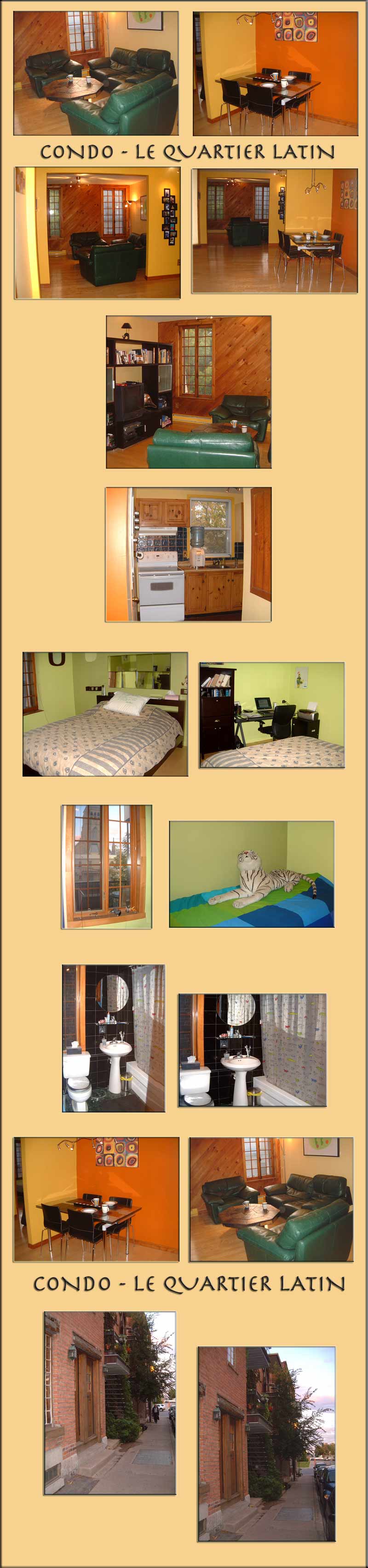 Montreal Vacation Condos, Montreal Vacation Rentals, Quartier Latin Short Term Rentals