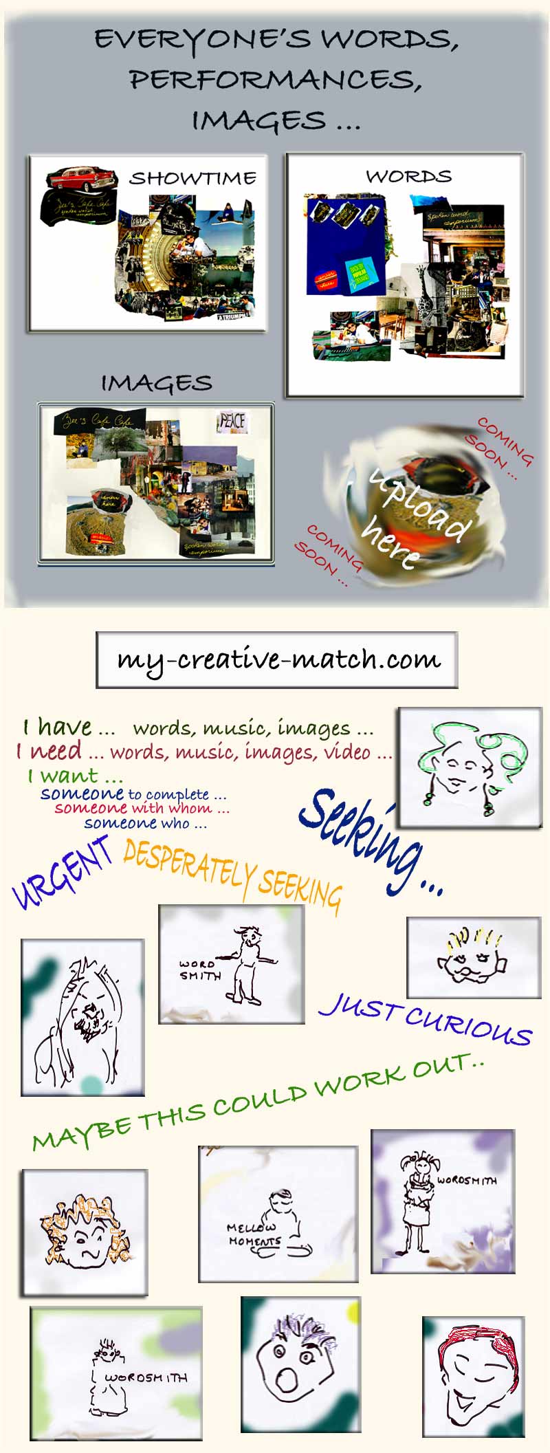 large pictures - elsas word story image idea music emporium - your words, images, music